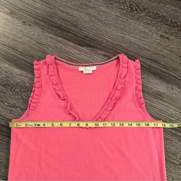 Boden Sleeveless Ruffle Trim Knit - Picture 8 of 9